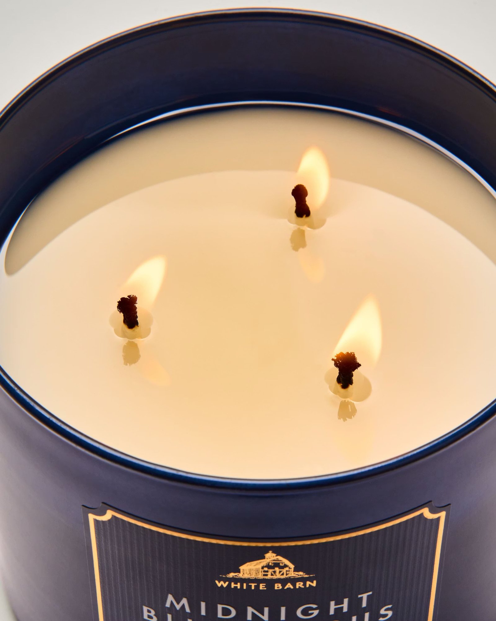 Midnight Blue Citrus 3-Wick Candle - Image 5