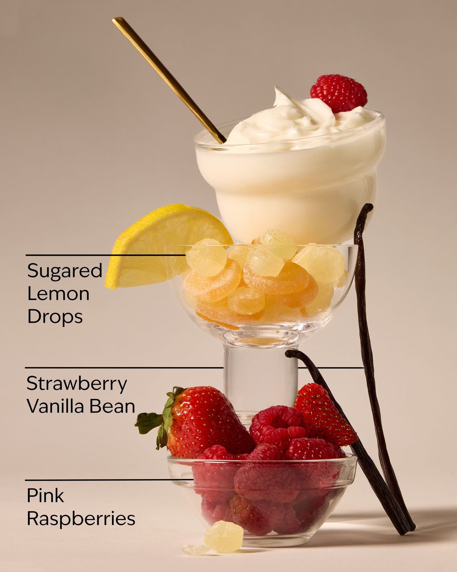 Raspberries & Whipped Vanilla Single Wick Candle - Image 3