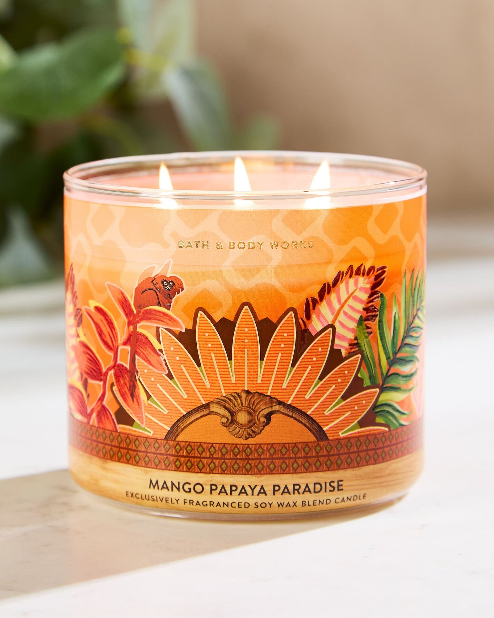 Mango Papaya Paradise 3-Wick Candle - Image 6