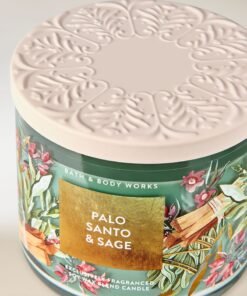 Alternative view of Palo Santo & Sage 3-Wick Candle