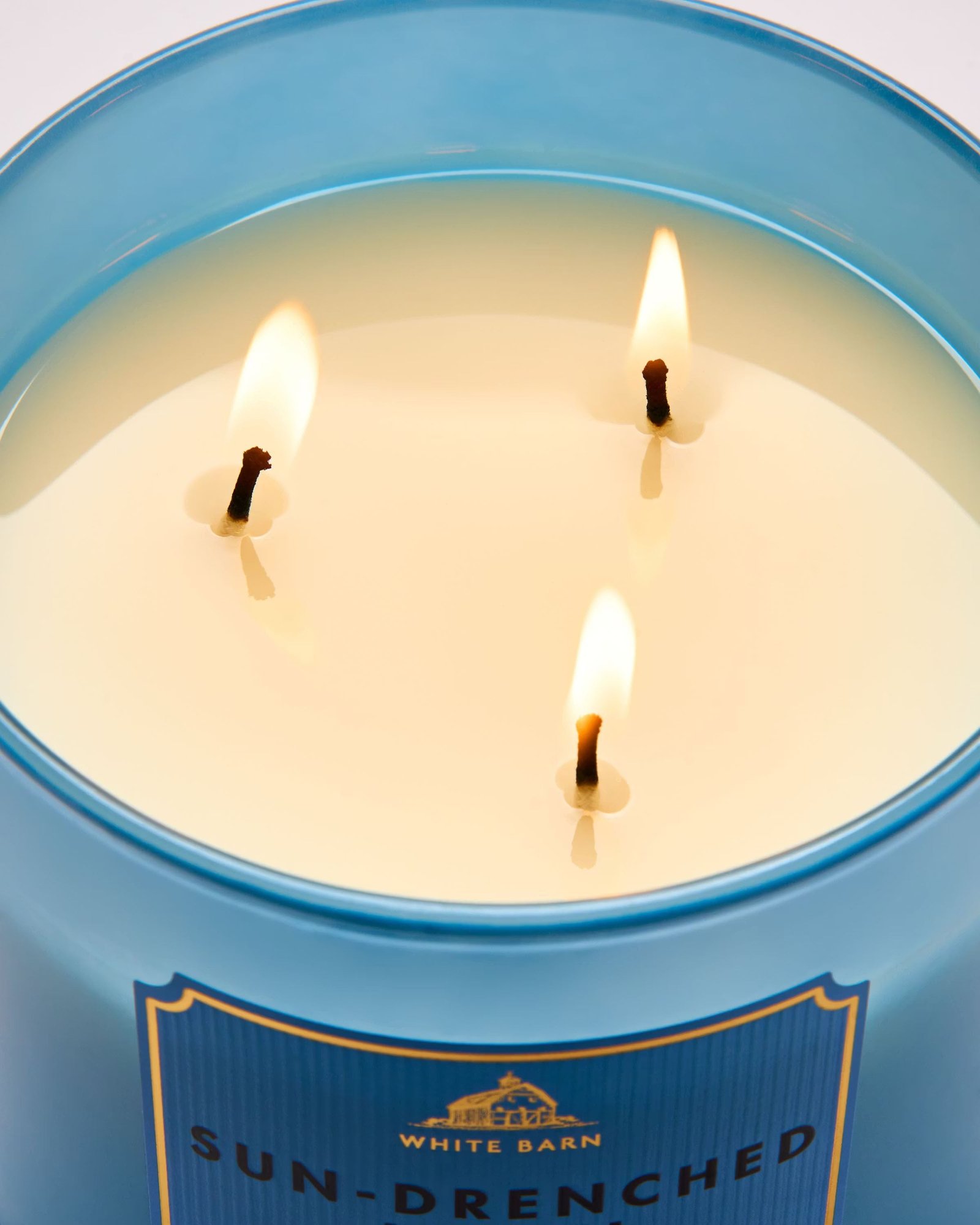 Sun-Drenched Linen 3-Wick Candle - Image 4