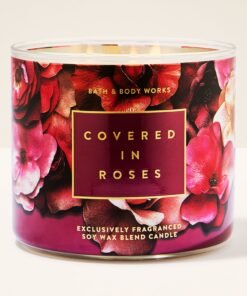 Covered In Roses 3-Wick Candle