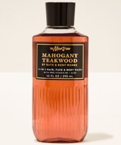 Mahogany Teakwood 3-in-1 Hair, Face & Body Wash