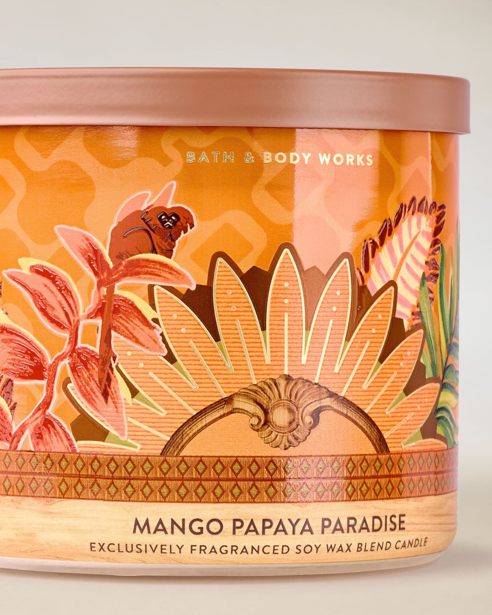 Mango Papaya Paradise 3-Wick Candle - Image 2