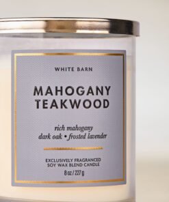 Alternative view of Mahogany Teakwood Single Wick Candle