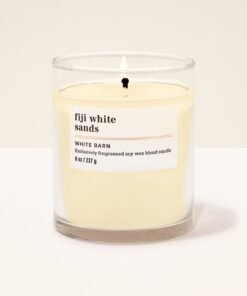 Fiji White Sands Single Wick Candle