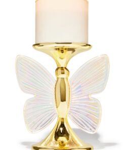 Alternative view of Illuminated Light-up Butterfly 3-Wick Candle Holder