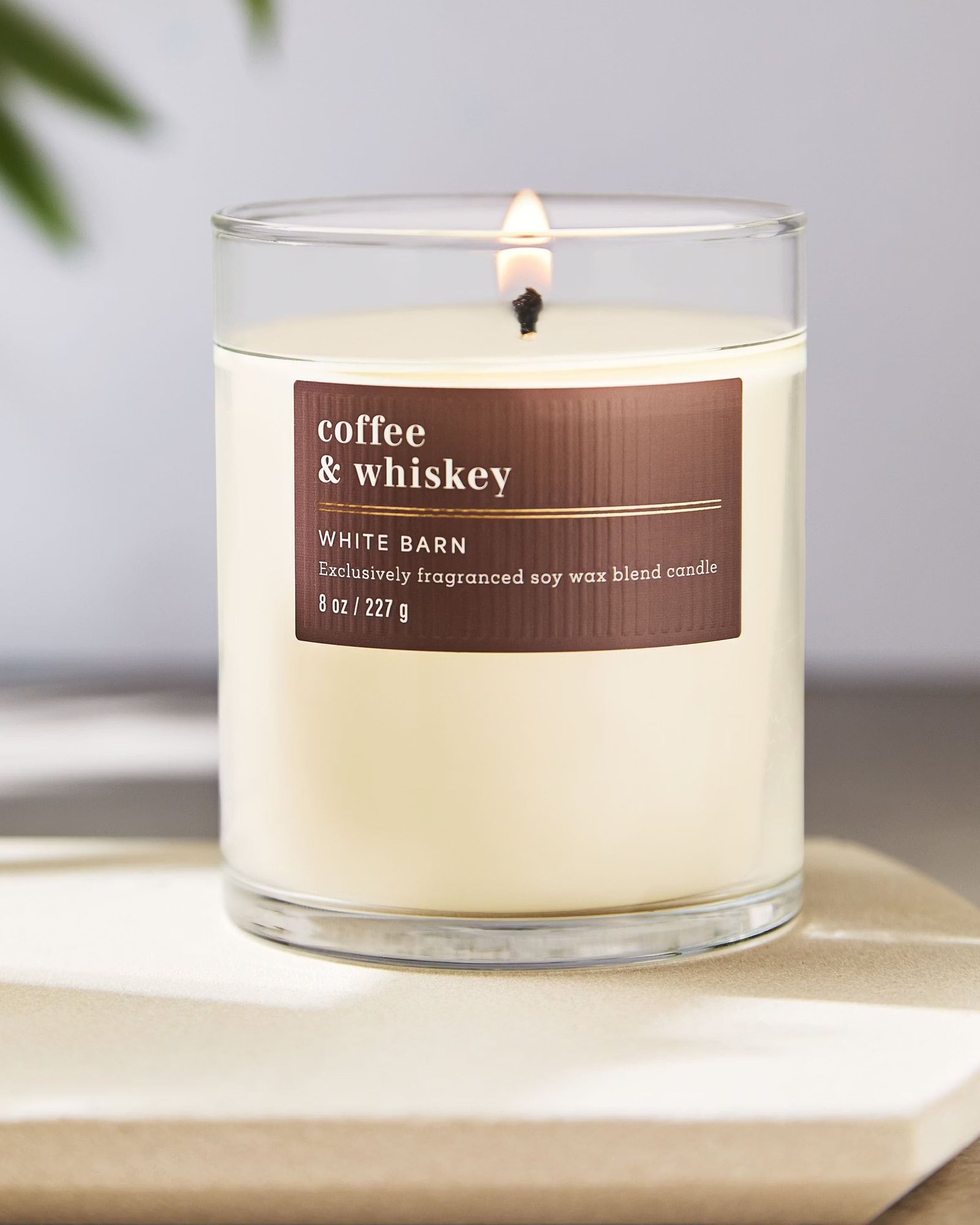 Coffee & Whiskey Single Wick Candle - Image 8