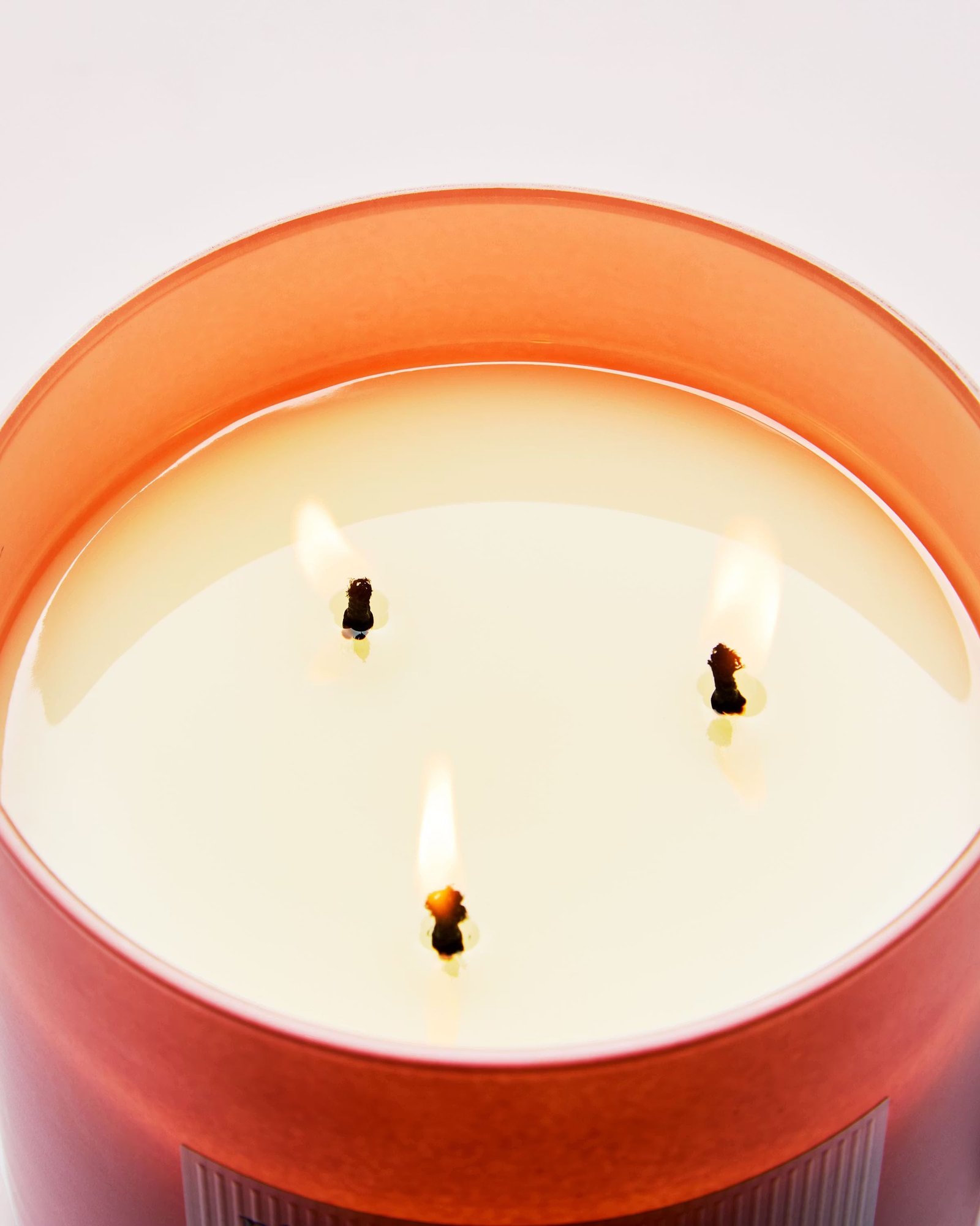 Pink Lavender & Espresso 3-Wick Candle - Image 2