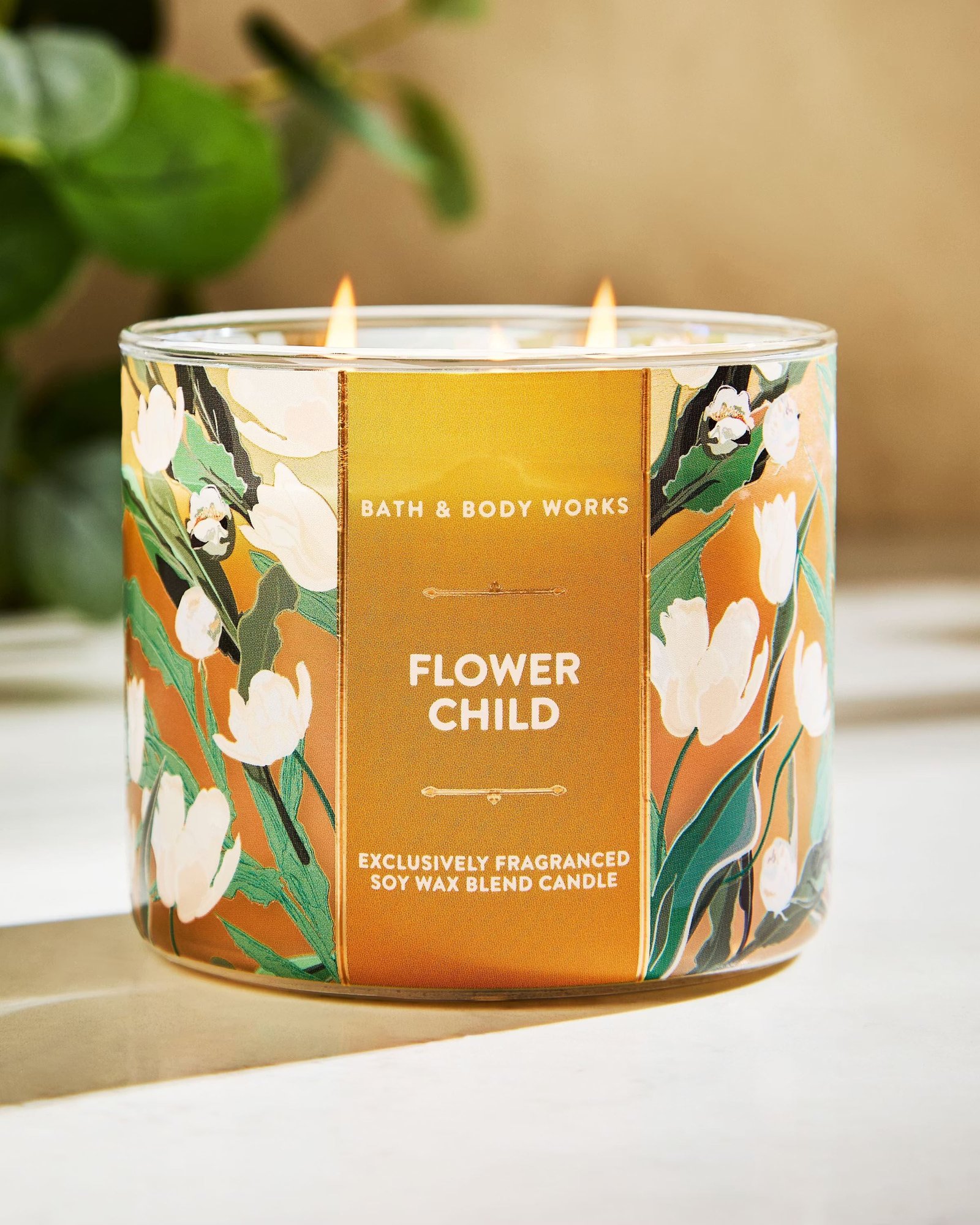 Flowerchild 3-Wick Candle - Image 5