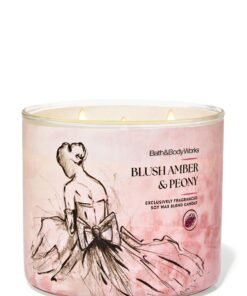 Blush Amber & Peony 3-Wick Candle