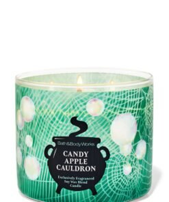 Alternative view of Candy Apple Cauldron 3-Wick Candle