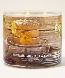 Hummingbird Tea Cake 3-Wick Candle