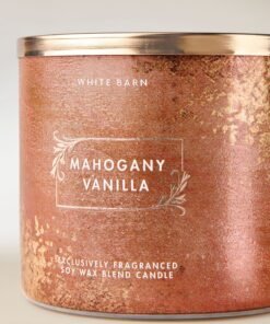 Alternative view of Mahogany Vanilla 3-Wick Candle