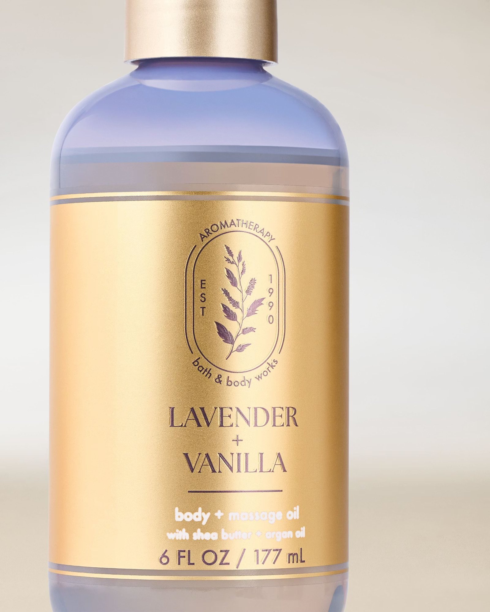 Lavender Vanilla Body and Massage Oil - Image 6