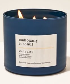 Mahogany Coconut 3-Wick Candle