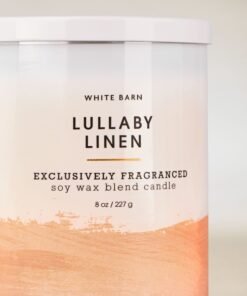 Alternative view of Lullaby Linen Single Wick Candle