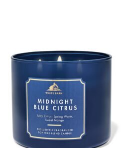 Alternative view of Midnight Blue Citrus 3-Wick Candle