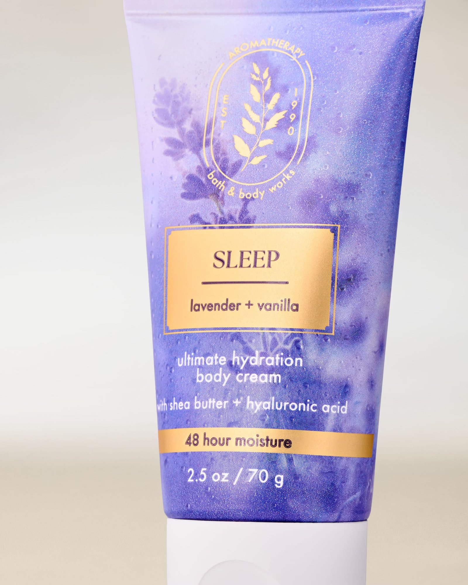 Lavender Vanilla Travel Size Ultimate Hydration Body Cream - Image 2