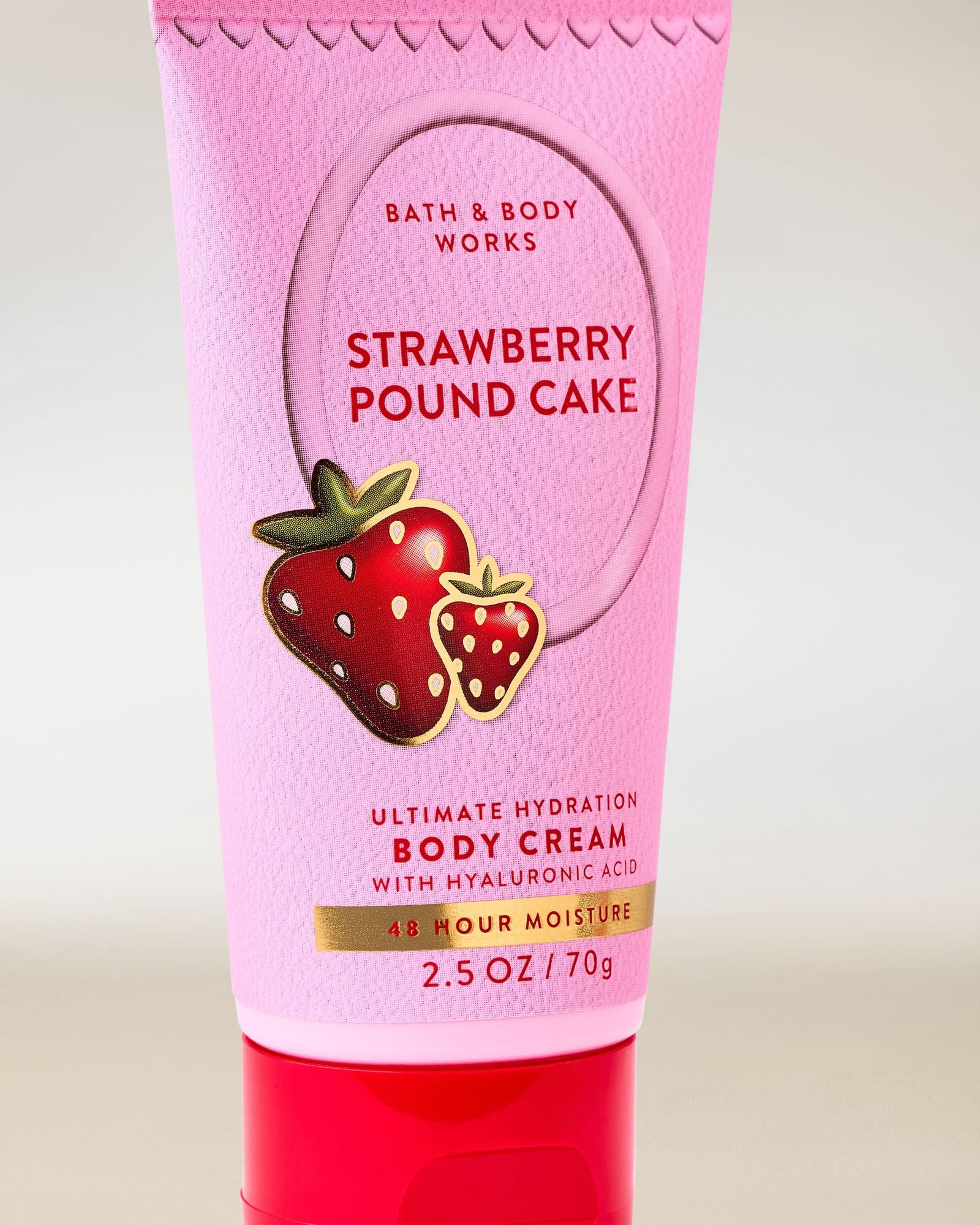 Strawberry Pound Cake Travel Size Ultimate Hydration Body Cream - Image 2