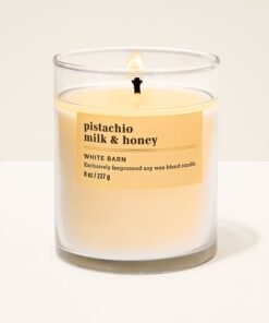 Pistachio Milk & Honey Single Wick Candle