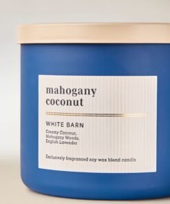 Alternative view of Mahogany Coconut 3-Wick Candle