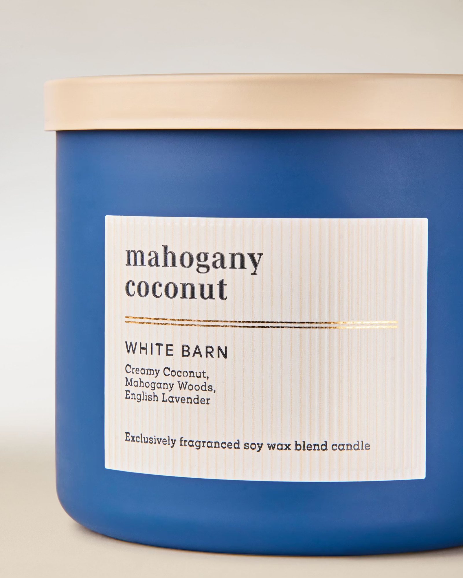 Mahogany Coconut 3-Wick Candle - Image 2